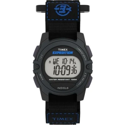Imagen de Orologio Timex Unisex Expedition Digital CAT Mid Size con cinturino rapido nero TW4B02400