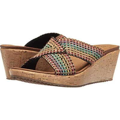 Imagen de Skechers Sandali E Infradito per Le Donne, Color Marrone, Marca, Modelo Donne 38554S Marrone