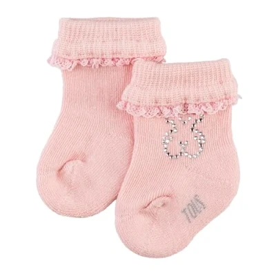 Imagen de TOUS BABY Set 2 calcetines de Ceremonia para tu Bebé. (0/6M)