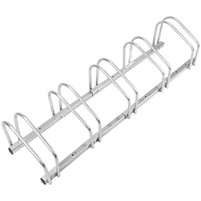 Imagen de PrimeMatik Soporte para aparcar bicicletas en suelo o pared Aparcamiento 5 bicis