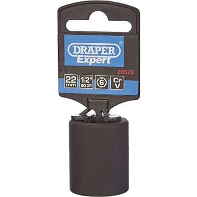Imagen de Draper 28529 Juego de vasos para llaves (tamaño: 22mm)