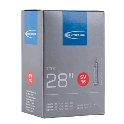 Imagen de Schwalbe Sv16 Tubo Interior, Unisex Adulto, Negro, 700 x 28/32C