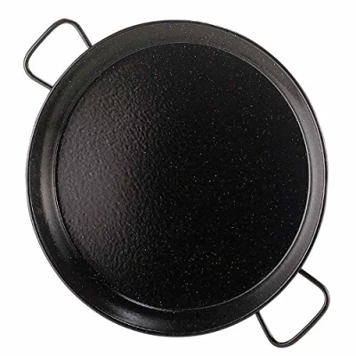 Imagen de GARCIMA 70 cm Enamelled Paella Pan Paellera Valenciana Esmaltada 25 Personas/ cm, 72 litros, Metal, Multicolor