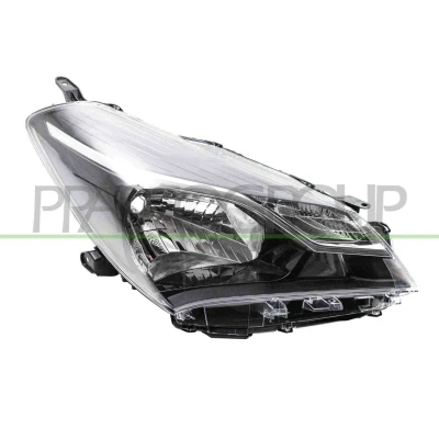Imagen de PRASCO TY3304803 Faros derecha H4 negro sin servomotor para reg. alcance luces TOYOTA: Yaris III Hatchback