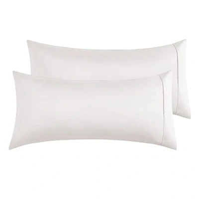 Imagen de Funda de Almohada 100% Microfibra 50 x 90 cm, Juego 2 Fundas Extra Suave Hipoalergénicas Transpirable Beige