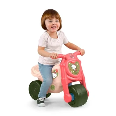Imagen de FEBER Hello Kitty Motofeber, Correpasillos con Forma de Moto y Pegatinas Divertidas Kitty, Estable Seguro, Desarrollo niños niñas 18 Meses a 3 años, Famosa (FE200000)