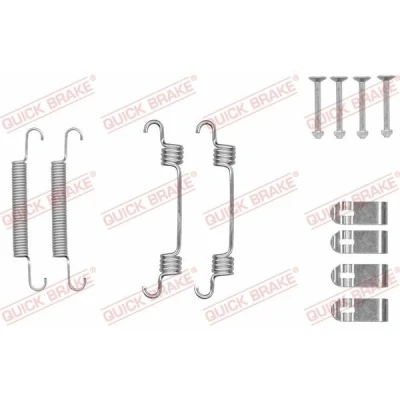 Imagen de Juego de accesorios, zapatas freno QUICK BRAKE 105 0044