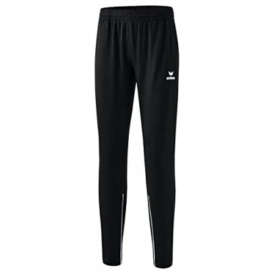 Imagen de erima Entrenamiento de Rendimiento Pantalón, Negro/Blanco, 40 para Mujer