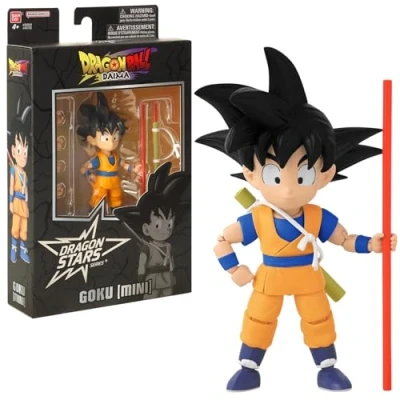 Imagen de BANDAI Dragon Ball Daima Figura de Acción Stars Kid Goku 17 cm, Inspirada en la Nueva Serie Televisión 2024, Articulada y Multicolor, Modelo 40735