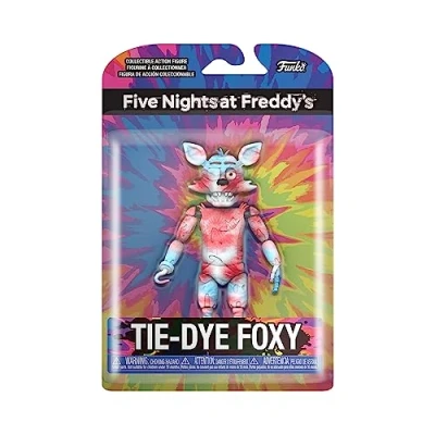 Imagen de Funko Action Figure 5&quot;: Five Nights At Freddy&#039;S (FNAF) Tiedye Foxy Juguete de Colección Idea Regalo Mercancia Oficial para Chicos, Chicas y Adultos Video Games Fans