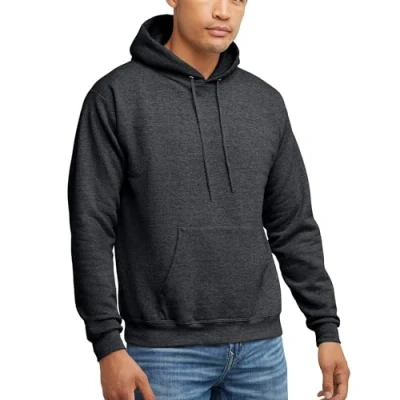 Imagen de Hanes Mens Ecosmart Hooded Sweatshirt (P170) Charcoal H XL