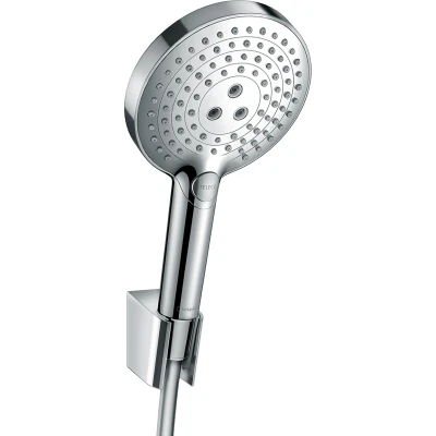 Imagen de Hansgrohe 26721000 Raindance Select S 120 ducha de mano con soporte, 1,60m cromo