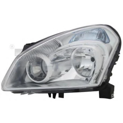 Imagen de TYC 20 11572 05 2 Faros izquierda H7/H7 para circulación por la derecha sin electromotor NISSAN: Qashqai / Qashqai+2 I