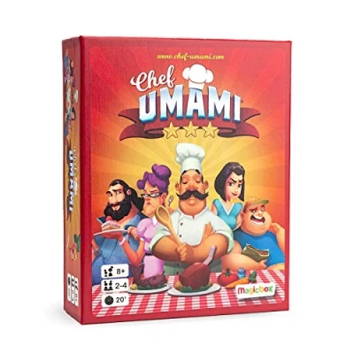 Imagen de CHEF UMAMI Juego de cartas sencillo y divertido para toda la familia, a partir 8 años.