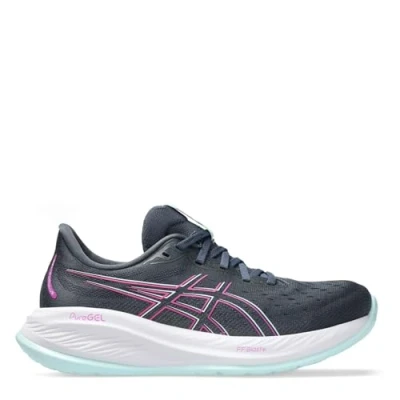 Imagen de Asics Gelcumulus 26 Zapatillas de running neutras, Mujer, Talla: 44, Tarmac/bold magenta Zapatos