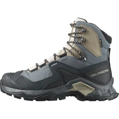 Imagen de Salomon Quest Element Gore tex, Zapatos de trekking Mujer, Multicolor (Ebony/Rainy Day/Stormy Weather), 40 EU