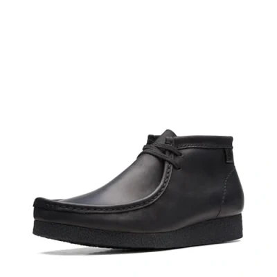 Imagen de Clarks Shacre Boot, Botas Modelo Chukka Hombre, Piel Negra, 41.5 EU