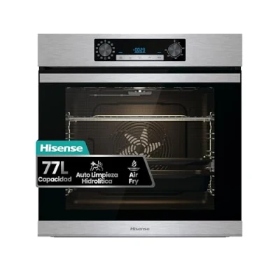 Imagen de Horno Hisense BSA65226AX, Multifunción, Limpieza por agua, 77 l, 59.50 cm, Steam Add, Inox