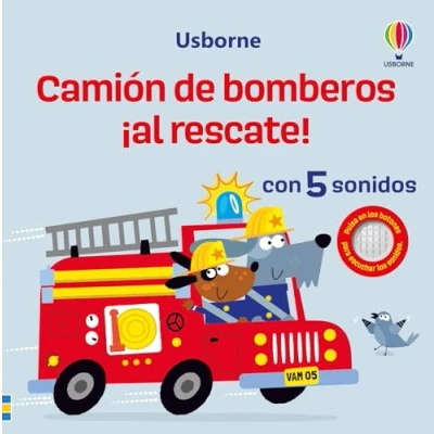 Imagen de Camión de bomberos ¡al rescate! (¡Qué vehículos más ruidosos!)