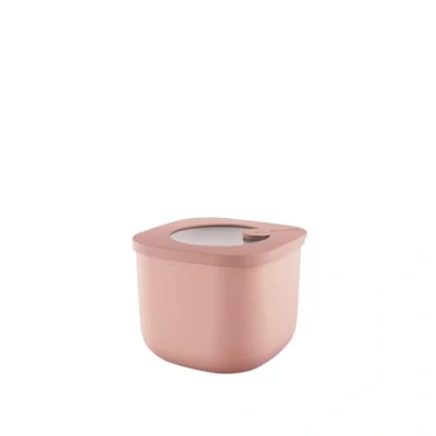 Imagen de Guzzini Kitchen Active Design, STORE&amp;MORE BIO, Recipientes Herméticos Altos para Nevera/Congelador/Microondas (S) Rosa Flor de Melocotón, 12,2 x h9,8 cm 750cc 170722251