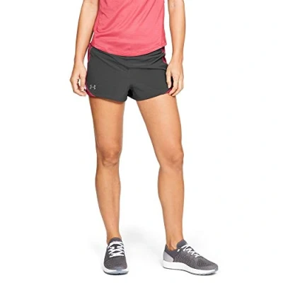 Imagen de Under Armour UA Speedpocket Run Short Corto, Mujer, Gris, MD