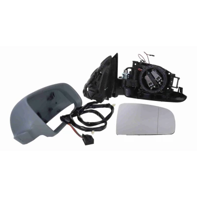 Imagen de Espejo retrovisor Vemo V10 69 0165 derecha imprimado eléctrico calefactable, asférico AUDI: A4 B6 Sedán, B7 Avant