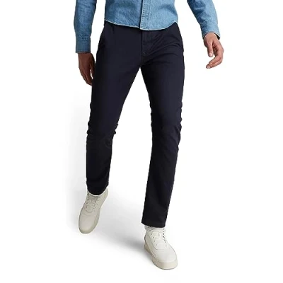 Imagen de G Star Para Hombre Pantalones Chino Vetar Slim, Azul (mazarine blue D14027 C072 4213), 26W / 30L