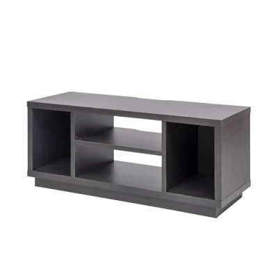 Imagen de Iris Ohyama, Soporte de TV/Mueble TV/Soporte TV con estantes abiertos, 43 pulgadas, Madera maciza, Oficina, Sala Cabinet Standard OTS 100S Roble negro, A100cm, 532134