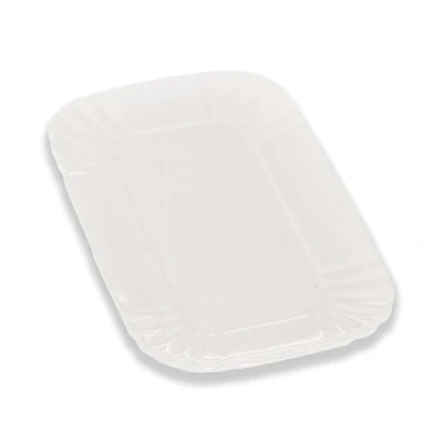Imagen de Seletti Bandeja, Porcelana, Blanco, 18,5 x 27 cm
