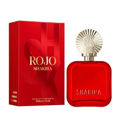 Imagen de Shakira, Perfumes, ROJO by Shakira Eau de Parfum para Mujer, Larga Duración, Fragancia Potente, Sensual y con encanto, Notas florales, especiadas ámbar, Optimo uso diario, 50 ml