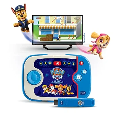 Imagen de VTech V.Smile New Generation Patrulla Canina Plug&amp;Play educativa para niños +3 años Versión ESP Multicolor