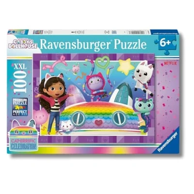 Imagen de Ravensburger Puzzle Gabby&#039;s Dollhouse 2D niños 100 Piezas XXL