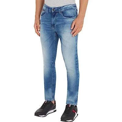 Imagen de Tommy Jeans Austin slim Vaqueros fit, Hombre, Talla: 34x30, Wilson light blue stretch