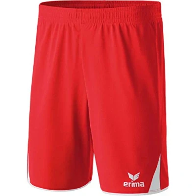 Imagen de Erima Classic 5 Cubos Pantalón Corto, Hombre, Rojo/Blanco, L