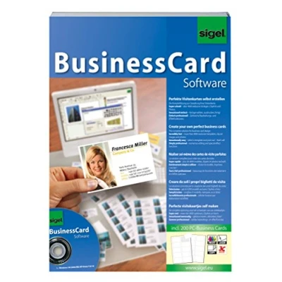 Imagen de Software tarjeta de visita Sigel Sw670 para