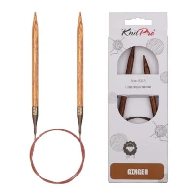 Imagen de KnitPro K31075 Alfileres para Tej, Madera, Colores Variados, 7 mm