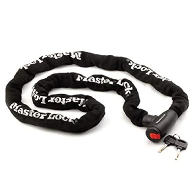 Imagen de MASTER LOCK Candado Moto con Cadena [Llave] [2 m Cadena] 8292EURDPS Ideal para y Scooter
