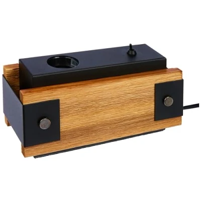 Imagen de EGLO LAYHAM Lámpara de mesa, Marrón, Negro