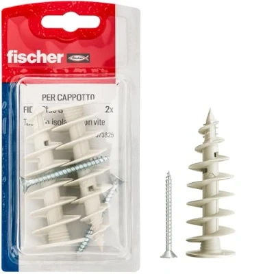 Imagen de Fischer 573825 Tacos con tornillo para abrigo, vite