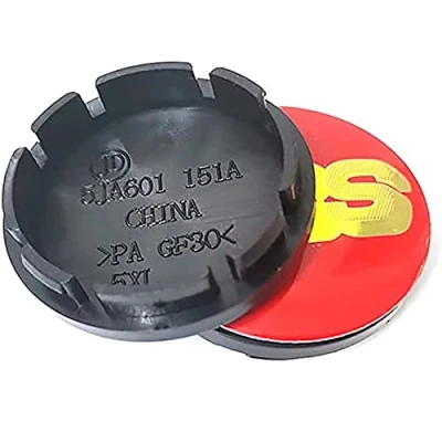 Imagen de GÉNERIC 4 Piezas Centre Tapacubos Coche Rueda Tapas Centrales, para BBS 56MM 60MM 65MM 68MM Accesorios,56mm Red Gold
