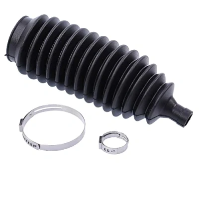 Imagen de FEBI BILSTEIN 22533 Juego de fuelle, dirección Caucho Eje delantero, izquierda, derecha con abrazaderas VOLVO: S40 I, V40 Familiar