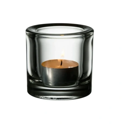 Imagen de Iittala Tea Light Holder Kivi Clear 60 mm