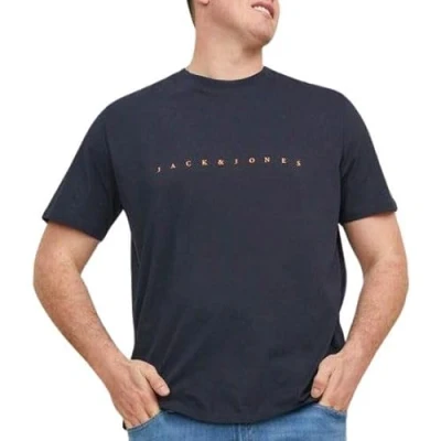 Imagen de Jack &amp; Jones Jjestar JJ SS NOOS PLS Camiseta estampada, Hombre, Talla: 5XL, Dark navy