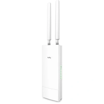Imagen de Cudy Módem Router 4G LTE Cat 6 Gigabit para Exteriores Desbloqueado con Ranura SIM, 2 CA, WiFi AC1200, IP65, Antenas Desmontables, Adaptador PoE pasivo, Montaje en Poste o Pared, VPN, LT700 outdoor