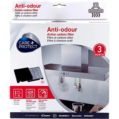 Imagen de CARE + PROTECT Filtros de Carbón Activo Antiolor Compatibles (225x210x30mm, 530gr, Type M15)