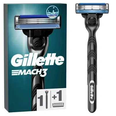 Imagen de Gillette Mach3 Maquinilla de afeitar para hombre, 1 cuchilla repuesto