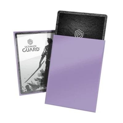 Imagen de Ultimate Guard Katana 100 fundas para tarjetas TCG de tamaño estándar, 66 x 91 mm, espalda nube verano, torneo, sin PVC ni ácidos, alta claridad