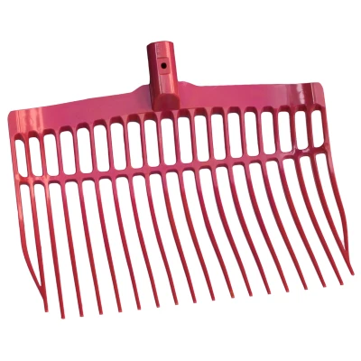 Imagen de Vplast Horquilla para estiércol de plástico sin mango. One Size Rosado