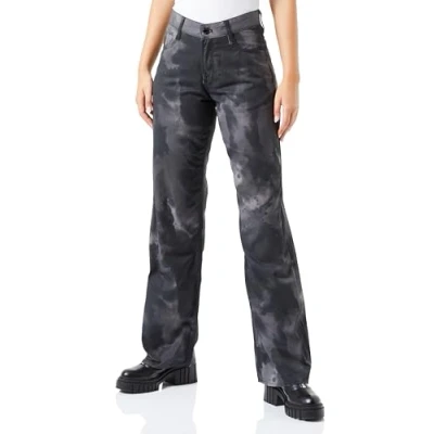 Imagen de G Star Para Mujer Judee Low Waist Loose Jeans, Multicolor (dk black blurry camo D22889 D386 G144), 25W / 30L