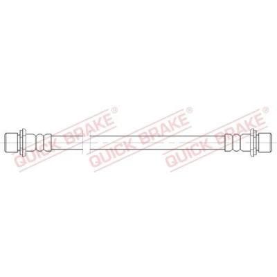 Imagen de QUICK BRAKE 25.073 Latiguillos de Freno 275 M10x1 con rosca interna